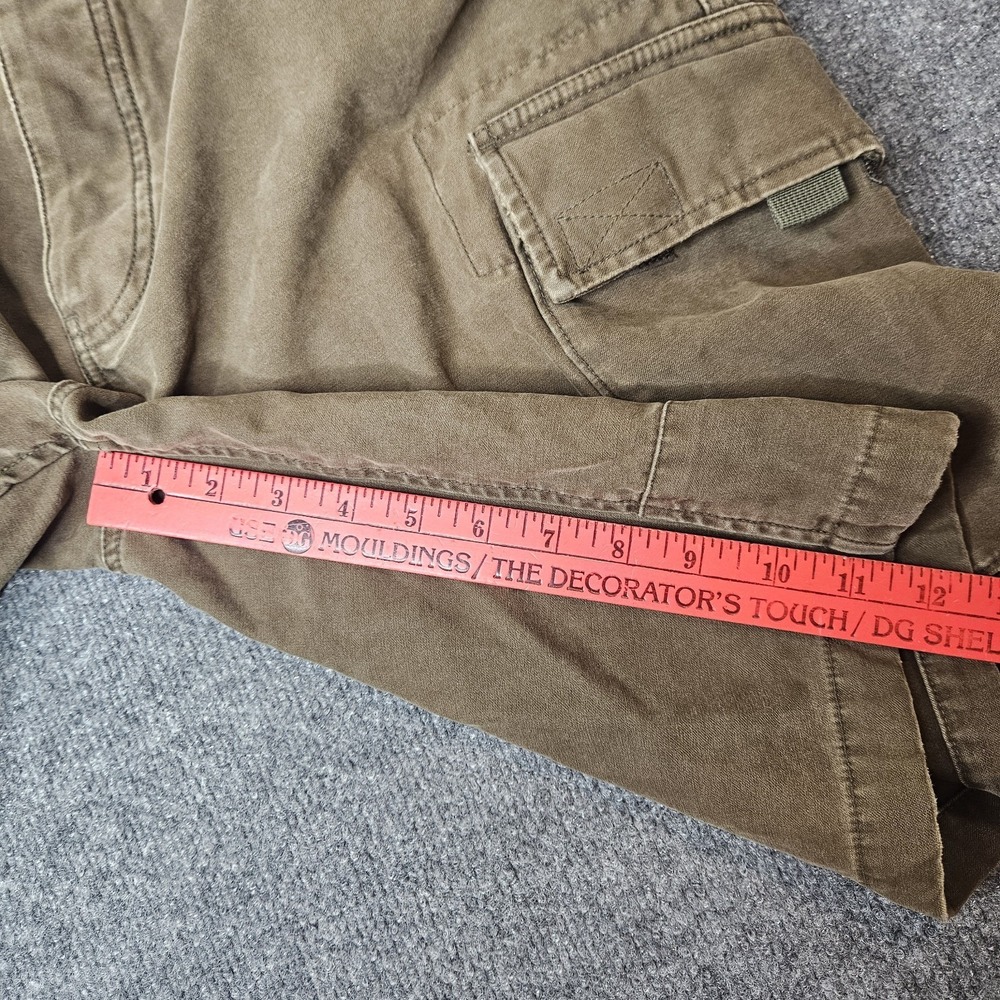 Vintage Abercrombie & Fitch Mens Baggy Paratrooper Cargo Shorts Size 34 Y2k - Picture 6 of 7